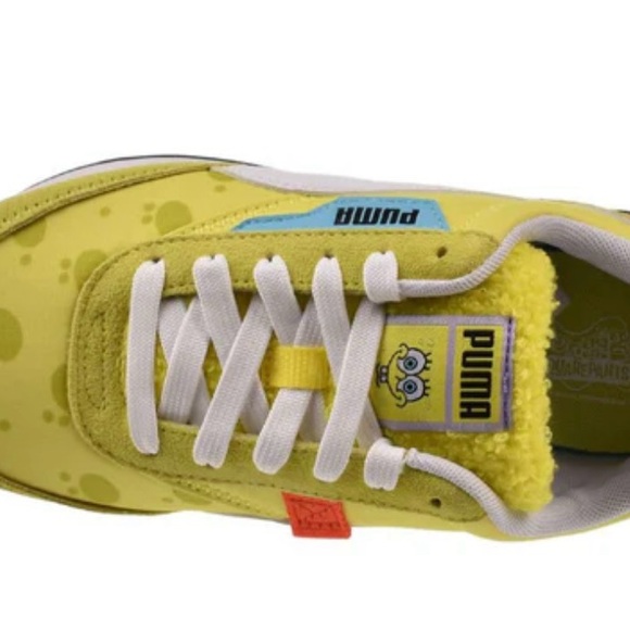 Puma Future Rider Spongebob Kids' Shoes Yellow - Picture 3 of 16
